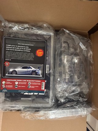 Lote Fascículos Maqueta Nissan Skyline GT-R