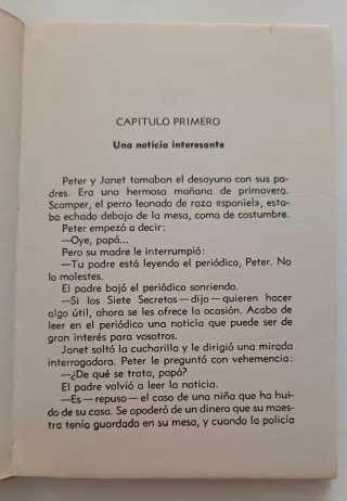 Libro Un misterio para los Siete secretos (1976)