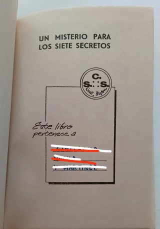 Libro Un misterio para los Siete secretos (1976)