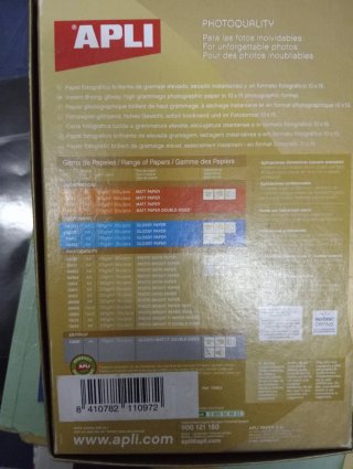 Papel Fotográfico Apli Photo Bright 220g