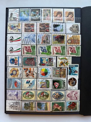 Clasificador Sellos Grecia Vaticano Italia
