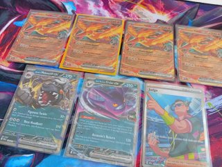 Lote cartas Pokémon EX destined rivals🇬🇧