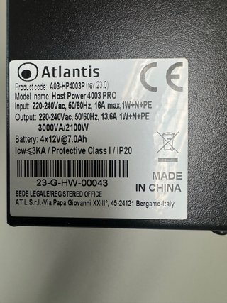 SAI Atlantis A03-HP4003P