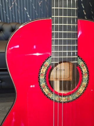 Guitarra Flamenca Martinez MR5 Roja