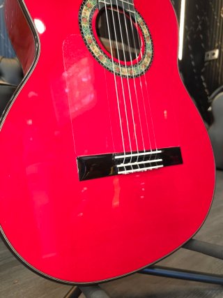 Guitarra Flamenca Martinez MR5 Roja