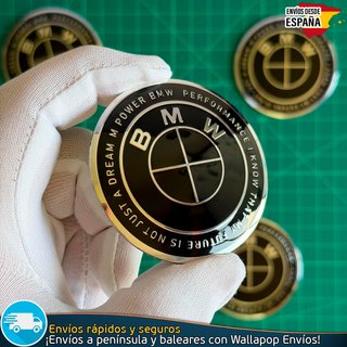 Emblemas BMW 56mm x4 M Power Tapas Tapacubos