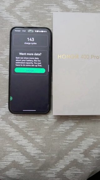 Honor 400 Pro 512 gigas.