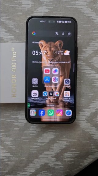 Honor 400 Pro 512 gigas.