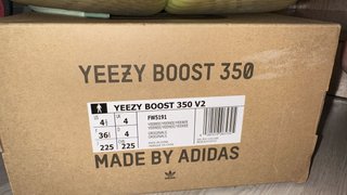 Adidas Yeezy Boost 350 V2 Green Yellow