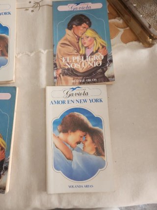 NOVELAS DE AMOR COLECCIÓN GAVIOTA