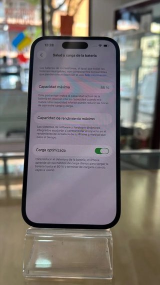 iPhone 14 Pro Gris 128GB Batería 86%