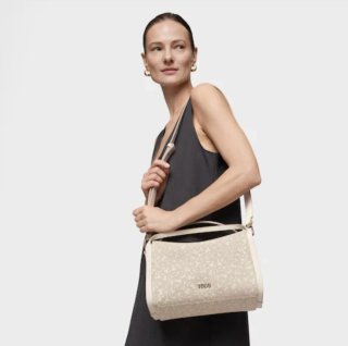 Bolso Tous Beige y Blanco
