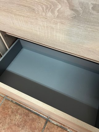 Mueble baño suspendido y columna
