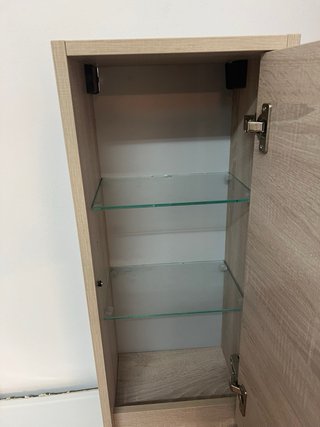 Mueble baño suspendido y columna