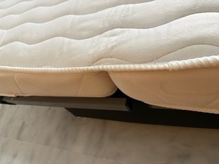Sofá Cama Gris Tela Muy Cómodo