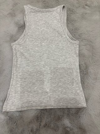 Top Bershka gris talla S