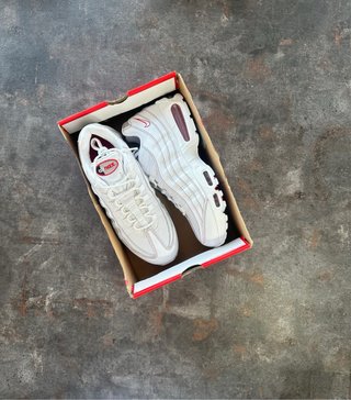 Nike Air Max 95 OG Blancas/Rojas Nuevas Caja