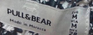 Falda Pull&Bear Estampada Talla M