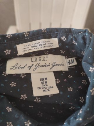 Lote 2 Camisas H&M Talla S y M.