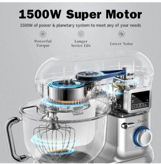 Amasadora con temporizador 5,5L