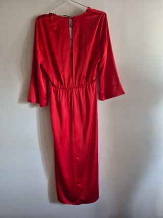 Vestido fiesta coral talla S