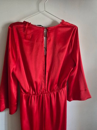 Vestido fiesta coral talla S