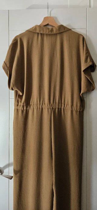 Mono largo Zara mujer marrón