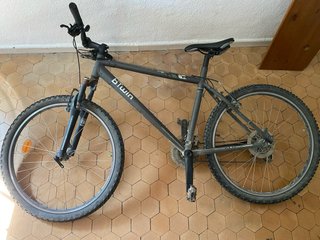 Bicicleta B'twin Gris