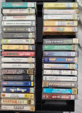 Cassette musicali miste - Varie compilation