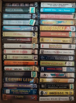 Cassette musicali miste - Varie compilation
