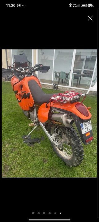 KTM 640 Adventure.