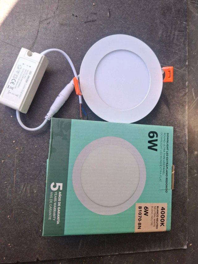 Downlight LED Redondo 6W