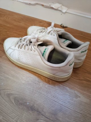 Zapatillas Adidas Blancas y Verdes