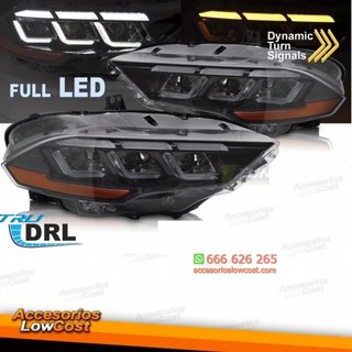 FAROS DELANTEROS LED COMPLETOS SEQ DRL compatible