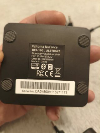 Receptor Bluetooth Optoma NuForce BTR-100