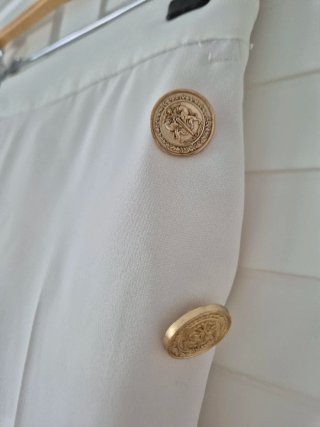 Pantalón blanco Zara Talla XS
