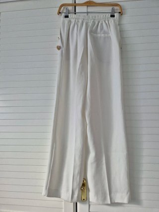 Pantalón blanco Zara Talla XS