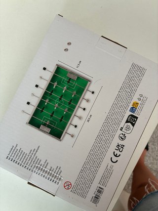 Mini futbolín