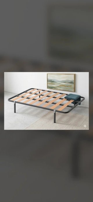 Somier 90cm con patas