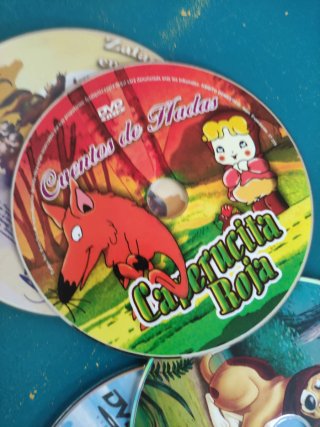 Lote 15 DVDs Dibujos Animados Infantil Español