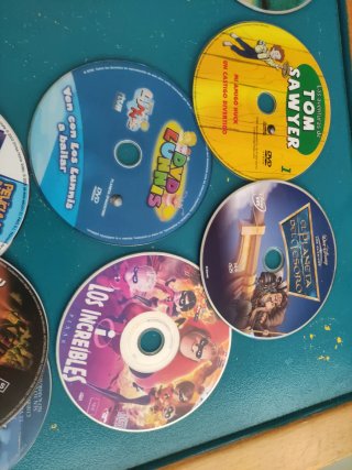Lote 15 DVDs Dibujos Animados Infantil Español