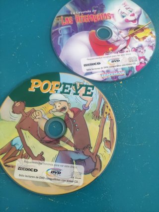 Lote 15 DVDs Dibujos Animados Infantil Español