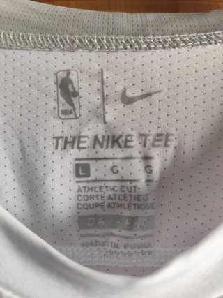 Camiseta Nike Pro NBA Dri-Fit Blanca Talla L