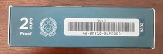 2 Euro Italia 2026 Pinocchio Carlo Collodi Proof