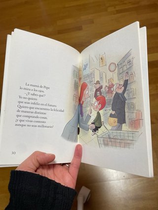 Libro Pepe piensa... ¡Cómprame la moto roja!