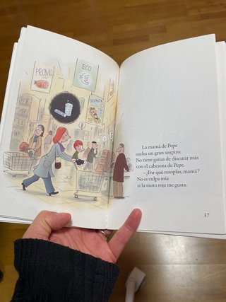 Libro Pepe piensa... ¡Cómprame la moto roja!