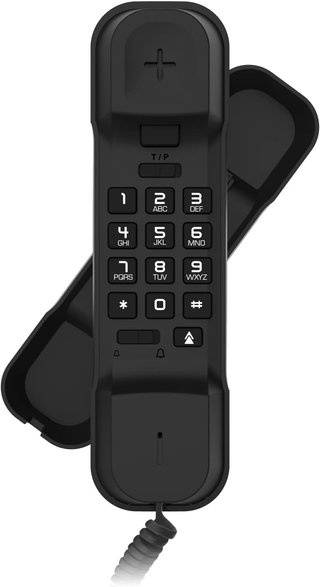 Alcatel teléfono fijo compacto montaje pared