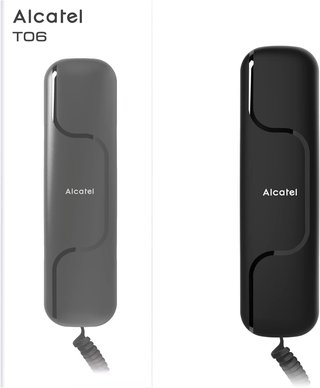 Alcatel teléfono fijo compacto montaje pared
