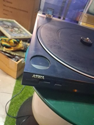 Tocadiscos AIWA Negro Automático
