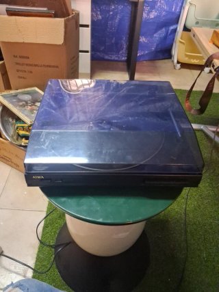 Tocadiscos AIWA Negro Automático